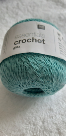 Rico Design Essentials Crochet Glitz Blauw