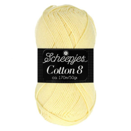Scheepjes Cotton 8 Geel 508
