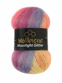 Moonlight Glitter Batik Rainbow Pastel