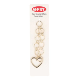 Opry Toerenteller ketting met bedel Letter S Zilverkleur