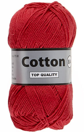 Lammy Yarns Cotton 8/4 Rood