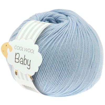 Cool Wool Baby Lichtblauw 208 verfbad 15326