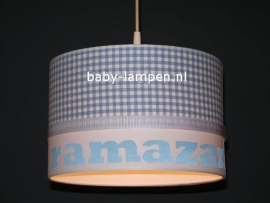 hanglamp babykamer lichtblauw