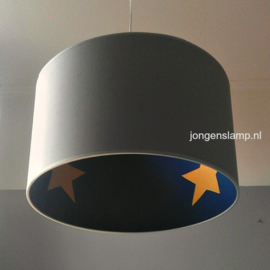 Babylamp gele sterren binnenkant