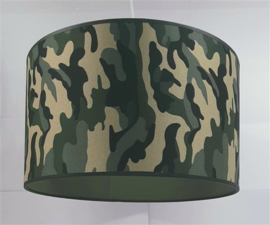 Armylamp groen bruin