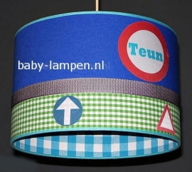 Stoere lamp verkeersborden Teun