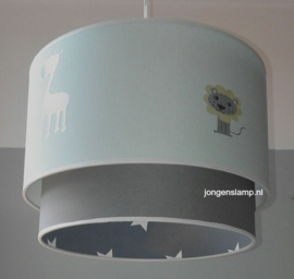 baby hanglamp mint groen antraciet