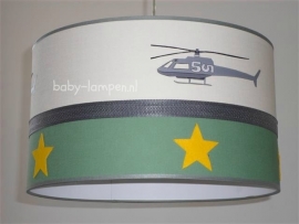 babylamp helicopters en gele sterren