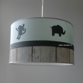 lamp babykamer jungle dieren