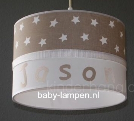 lamp babykamer beige ster Jayson
