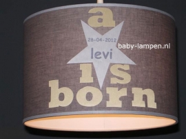 Stoere lamp a star is born taupe