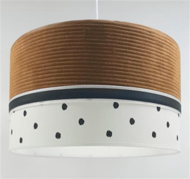 hanglamp babykamer kinderkamer roest bruin