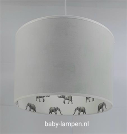 plafondlamp babykamer olifantjes