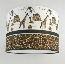 babylamp jungle met giraffen