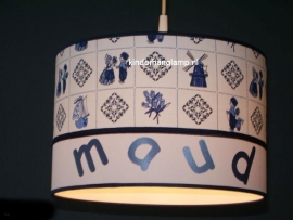 lamp babykamer Maud blauw boerenbond
