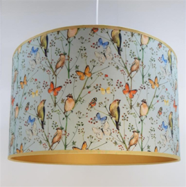 Babyhanglamp vogeltjes en goud