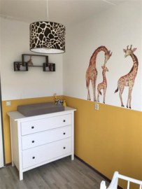 lamp giraffe print