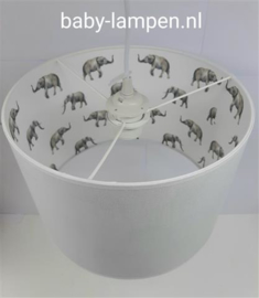 plafondlamp babykamer olifantjes