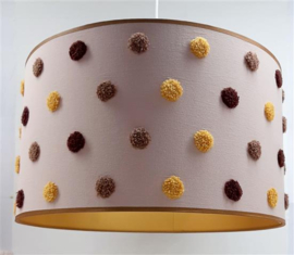 babylamp oudroze en goud