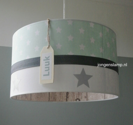 Baby hanglamp mint groen Luuk