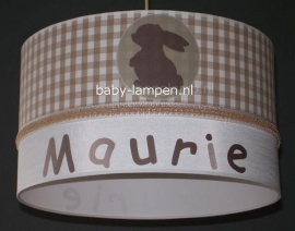lamp babykamer Maurie met konijntje