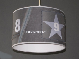 Stoere lamp babykamer grijs 9 en 8