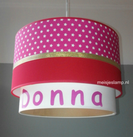 babylampen fuchsia goud rood