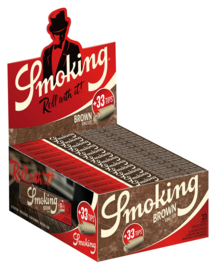 Smoking vloei King Size Brown (50 stuks) (1.650 vloeitjes)