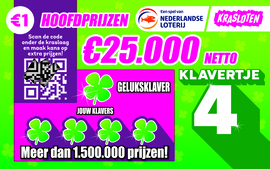 Kraslot Klavertje 4