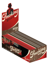 Smoking vloei Brown Regulair (50 stuks) (3.000 Vloeitjes)