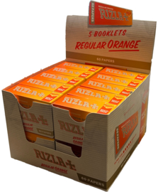 40 x Rizla Oranje 5 Pack (12.000 vloeitjes)
