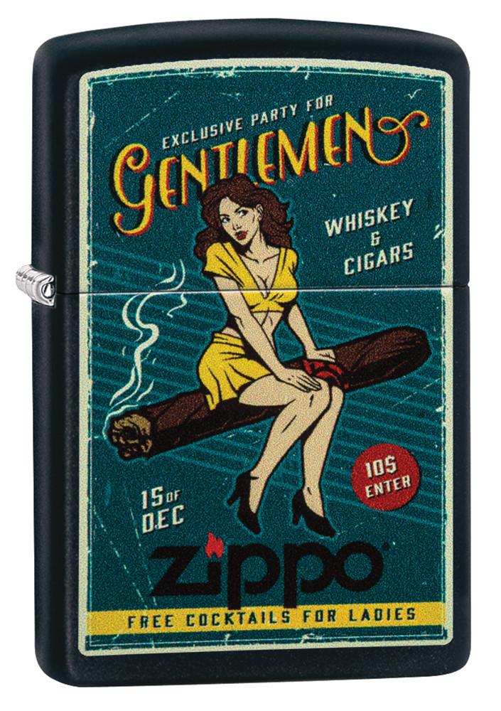 Zippo aansteker – Cigar Girl Design