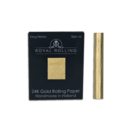 KING HENRY | CROWN SHEETS | 24K GOLD | SIZE M