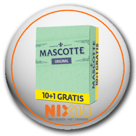 Mascotte original vloei 10+1-pack