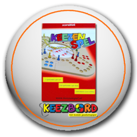 Keezbord scoreblok