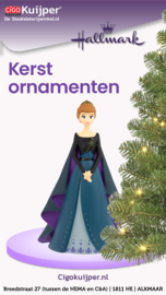 Hallmark Frozen Anna Kerst Ornament – Disney Keepsake voor Fans & Verzamelaars