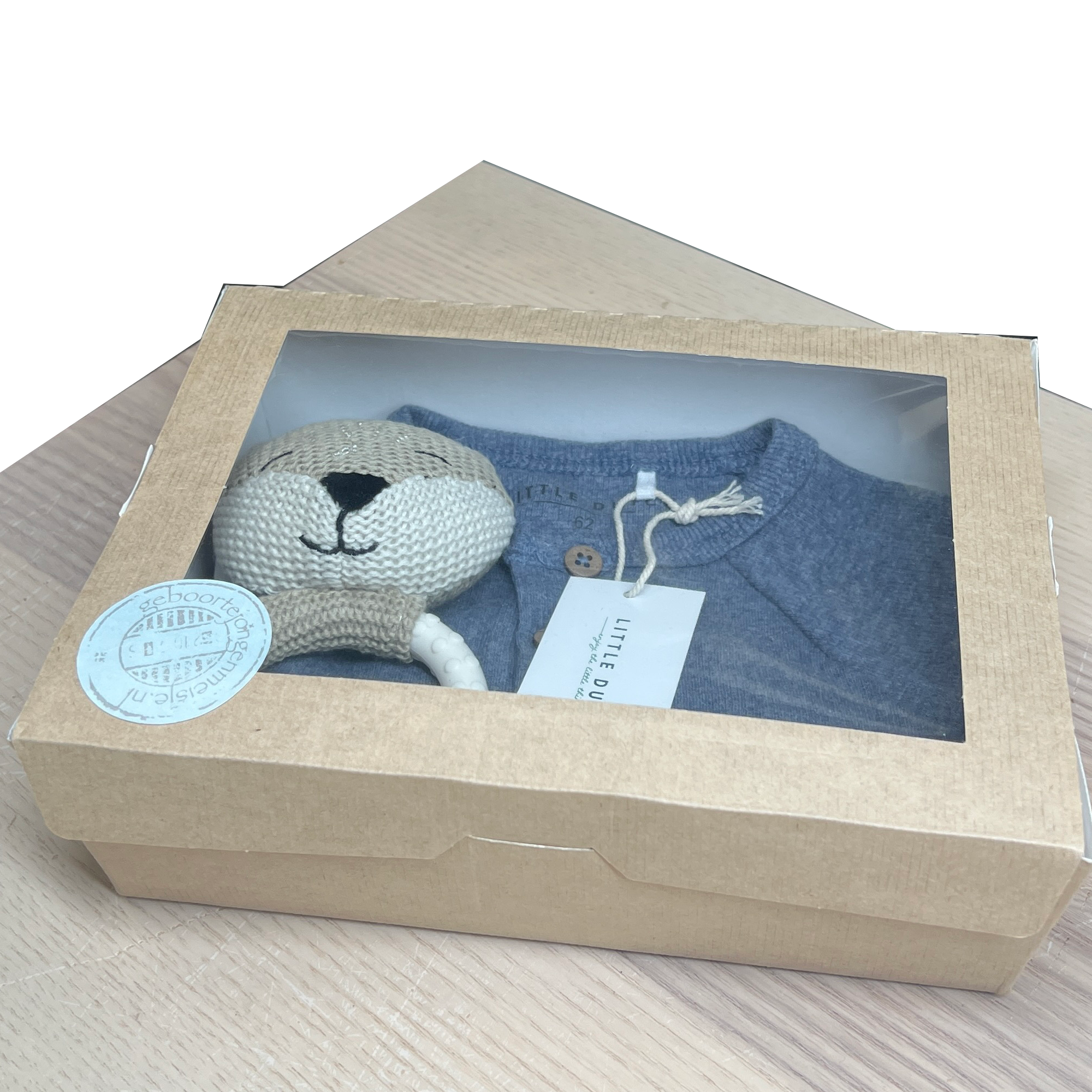 Boxpakje Blauw met Bijtring Vos