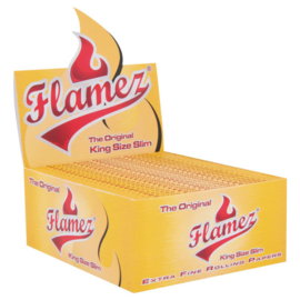 Flamez King Size Slim Yellow  (50 stuks) (1.650 Vloetjes)