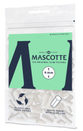 Mascotte slim filters (6mm) 120 stuks