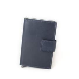 Figuretta Cardprotector Stitched Leather – Blue