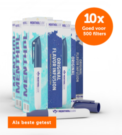 MentholClick pen– 10 stuks Original Menthol Activate (500 filters)
