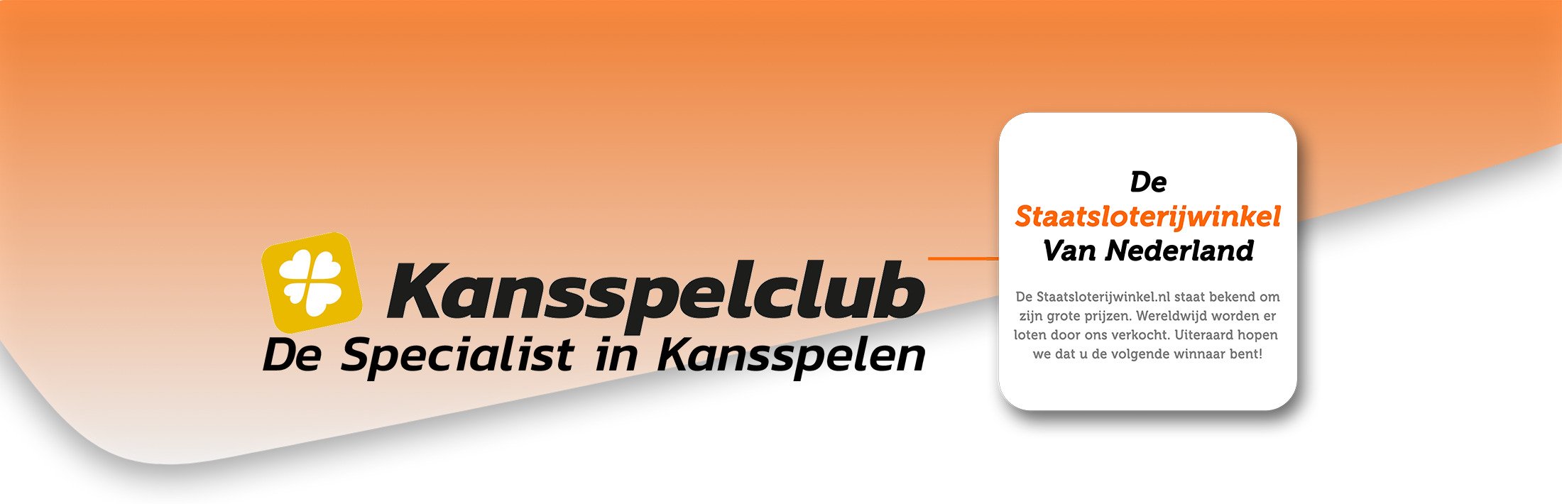 Banner kansspelclub