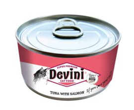 Devini Cat Tuna With Salmon 12 x 70 gr