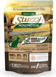 Stuzzy Cat Grain Free MoPr Turkey 16 x 85 gr