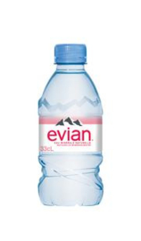 Evian 24x33cl pet