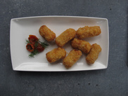 Mini garnaalkroketten 20 gr met verse Noordzeegarnalen doos 2kg