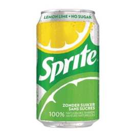 Sprite ZERO 24x33cl Sleek BLIK