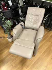 Sta op stoel Prominent leer taupe