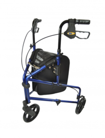 Aluminium 3 wiel rollator