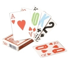 Speelkaarten met groot Logo
